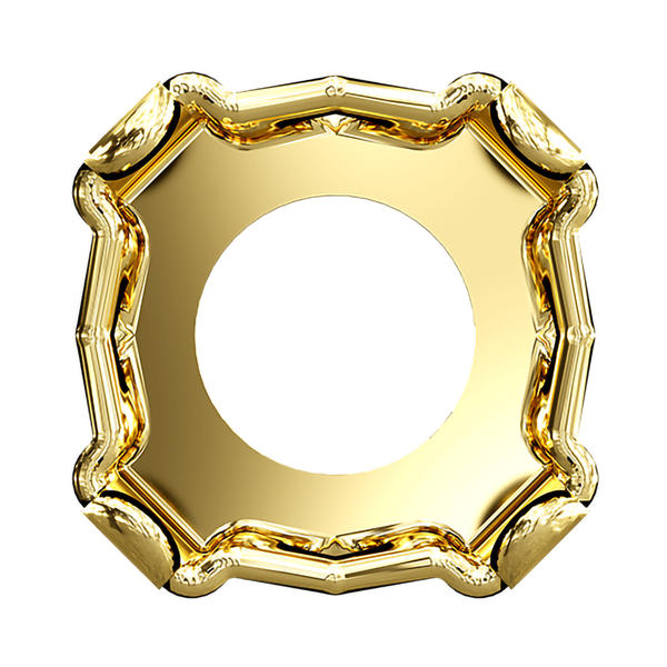 Swarovski Round Stone Settings 1088/S ss 18 Gold 3PH2O3