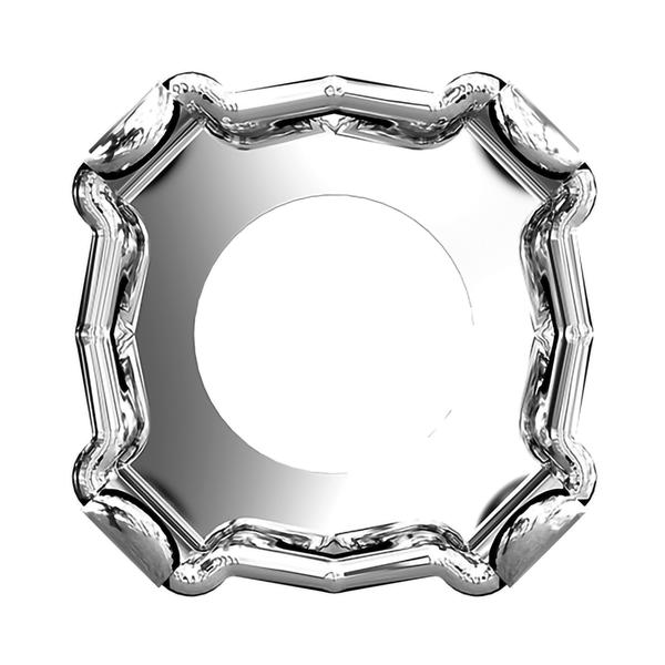 Swarovski Round Stone Settings 1088/S ss 18 Rhodium 3PH2OH
