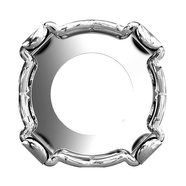 Swarovski Round Stone Settings 1088/S ss 30 Rhodium 3PH2OH
