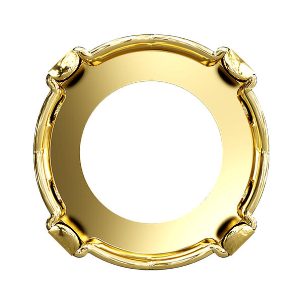 Swarovski Round Stone Settings 1088/S ss 48 Gold 3PH2O3