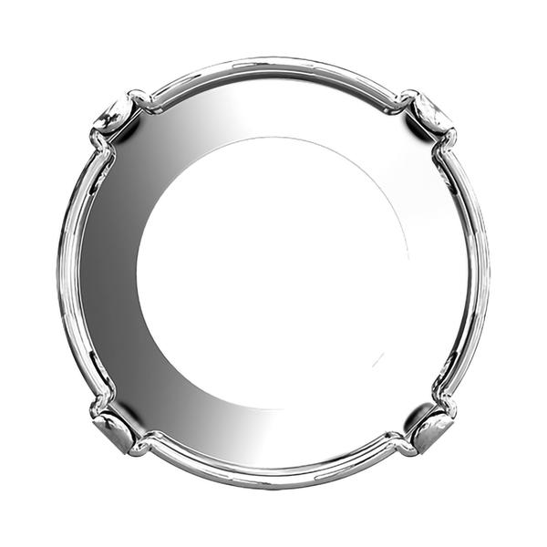 Swarovski Round Stone Settings 1122/S 14 mm Rhodium 3PH2OH
