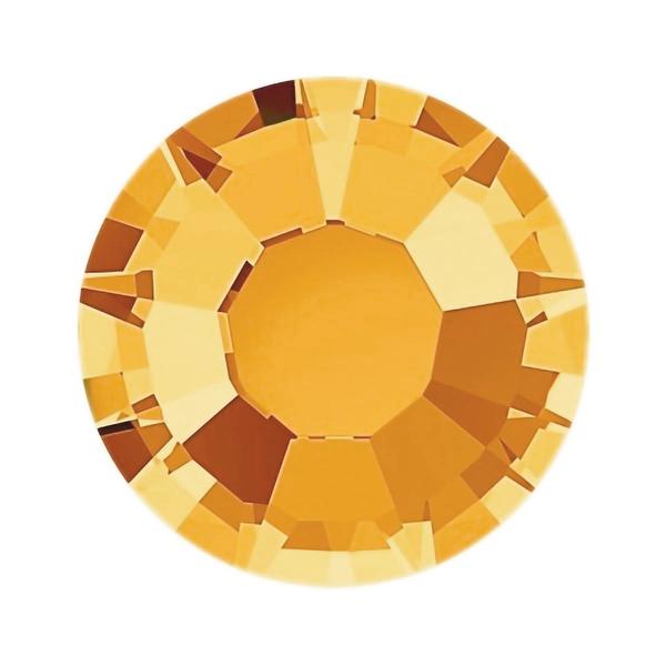 Stellux Flatback Crystals A293 ss 8 Sunflower S