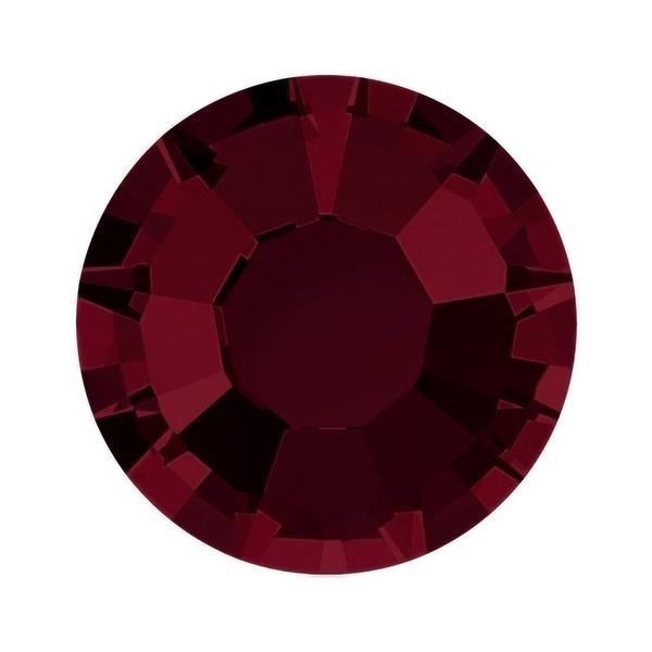 Stellux Flatback Crystals A293 ss 12 Burgundy S