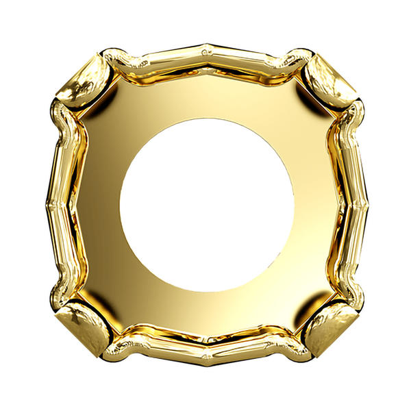 Swarovski Round Stone Settings 1088/S ss 24 Gold 3PH2O3