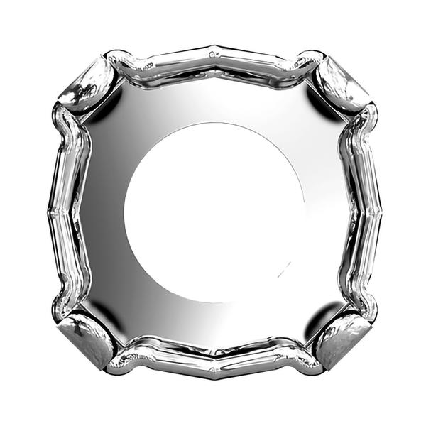 Swarovski Round Stone Settings 1088/S ss 24 Rhodium 3PH2OH