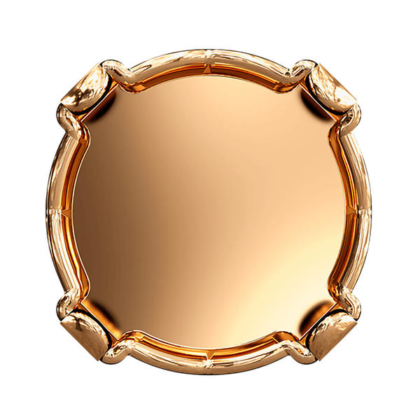 Swarovski Round Stone Settings 1088/S ss 39 Brass 3P00CZ