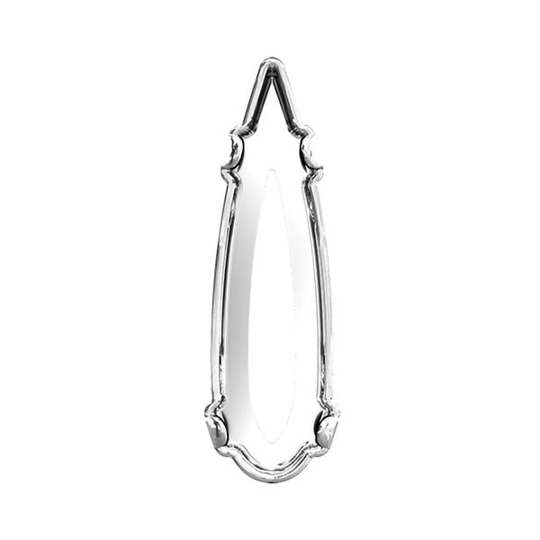 Swarovski Fancy Stone Settings 4331/S 30 mm Rhodium 1PH2OH