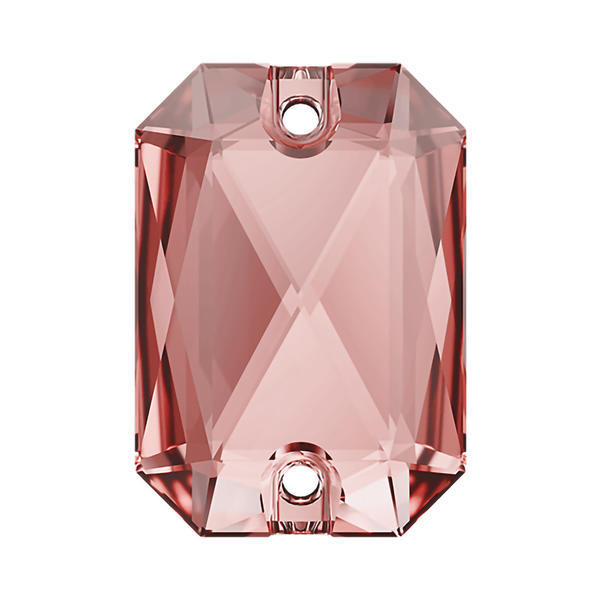 Swarovski Sew-on Crystals 3252 14 x 10 mm Vintage Rose F