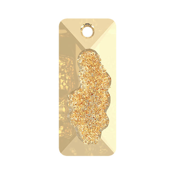 Swarovski Crystal Pendants 6925 26 mm Crystal Golden Shadow