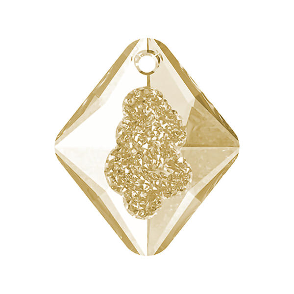 Swarovski Crystal Pendants 6926 26 mm Crystal Golden Shadow