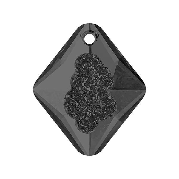 Swarovski Crystal Pendants 6926 26 mm Crystal Silver Night