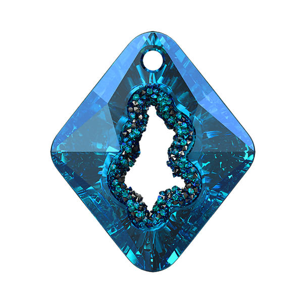 Swarovski Crystal Pendants 6926 36 mm Crystal Bermuda Blue P