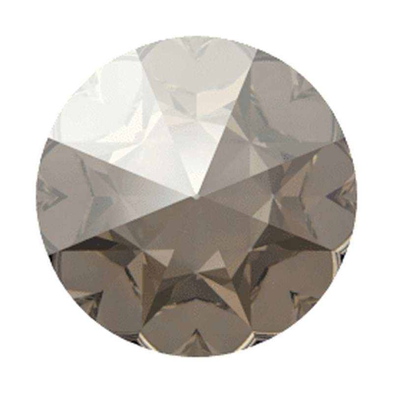 Swarovski Round Stones 1185 1 mm Crystal Metallic Silver