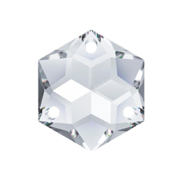 Swarovski Lighting Crystals 8137 16 x 14 mm Crystal