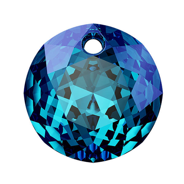 Swarovski Crystal Pendants 6430 10 mm Crystal Bermuda Blue P