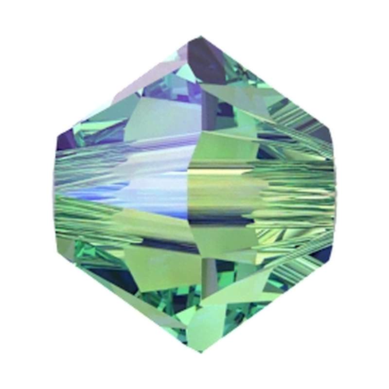 Swarovski Crystal Beads 5328 3 mm Light Turquoise Shimmer 2X