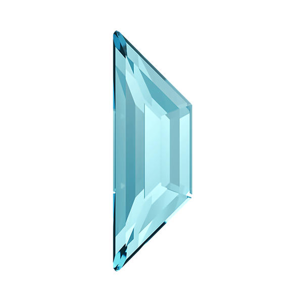 Swarovski Flatback Crystals 2772 8,6 x 2,8 mm Aquamarine F