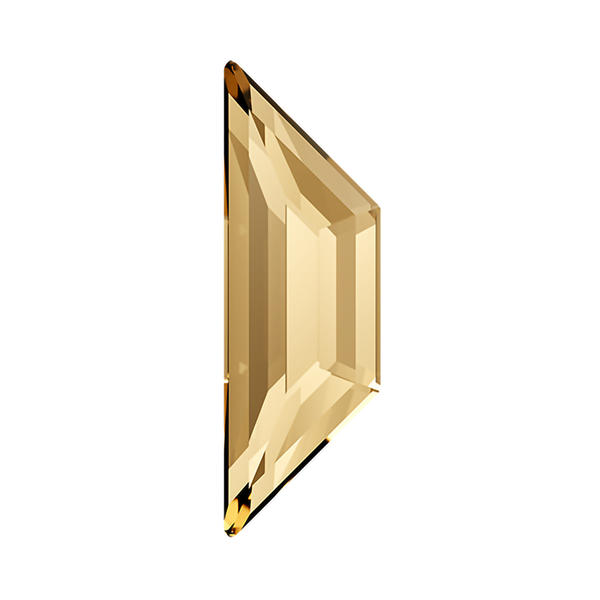 Swarovski Hotfix Crystals 2772 8,6 x 2,8 mm Crystal Golden Shadow M HF