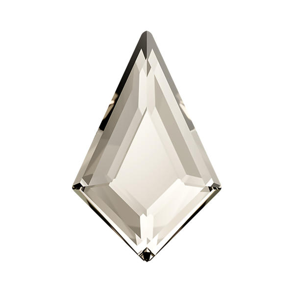 Swarovski Flatback Crystals 2771 6,4 x 4,2 mm Crystal Silver Shade F