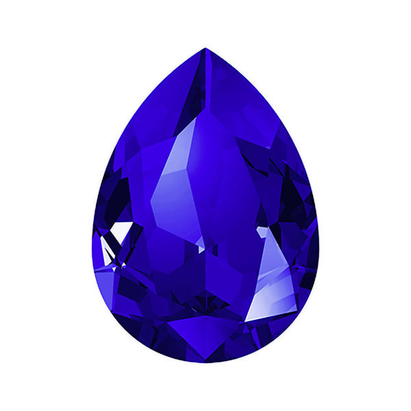 Swarovski Fancy Stones 4320 14 x 10 mm Majestic Blue F