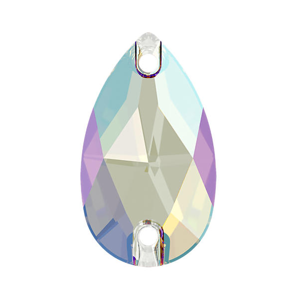Swarovski Sew-on Crystals 3230 28 x 17 mm Light Sapphire Shimmer F