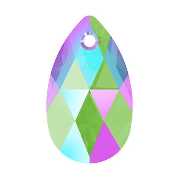 Swarovski Crystal Pendants 6106 16 mm Erinite Shimmer