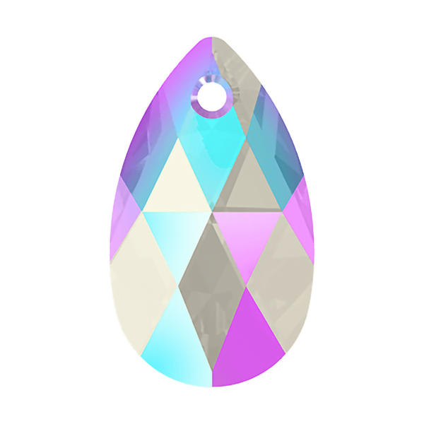 Swarovski Crystal Pendants 6106 16 mm Light Sapphire Shimmer