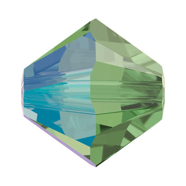Swarovski Crystal Beads 5328 4 mm Erinite Shimmer