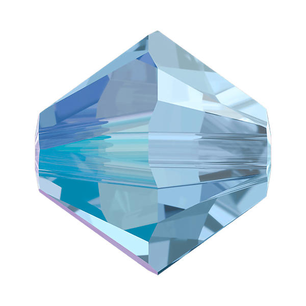 Swarovski Crystal Beads 5328 3 mm Light Sapphire Shimmer