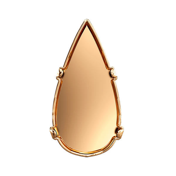 Swarovski Fancy Stone Settings 4322/S 22 x 11 mm Brass 3P00CZ