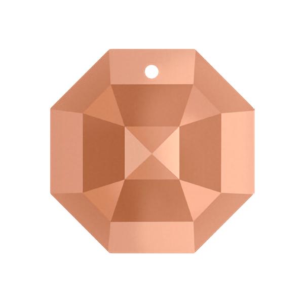 Swarovski Lighting Crystals 8115 14 mm Crystal Rose Gold