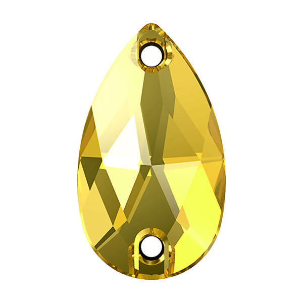 Swarovski Sew-on Crystals 3230 18 x 10,5 mm Light Topaz F