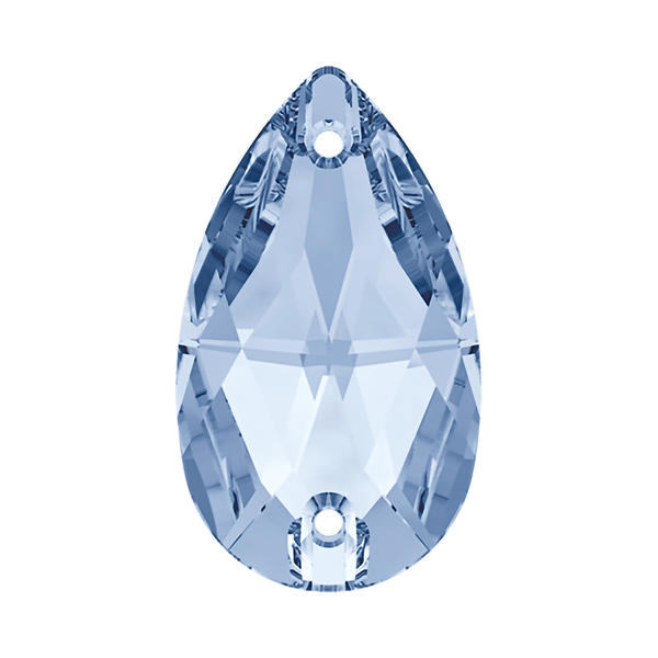 Swarovski Sew-on Crystals 3230 28 x 17 mm Light Sapphire F