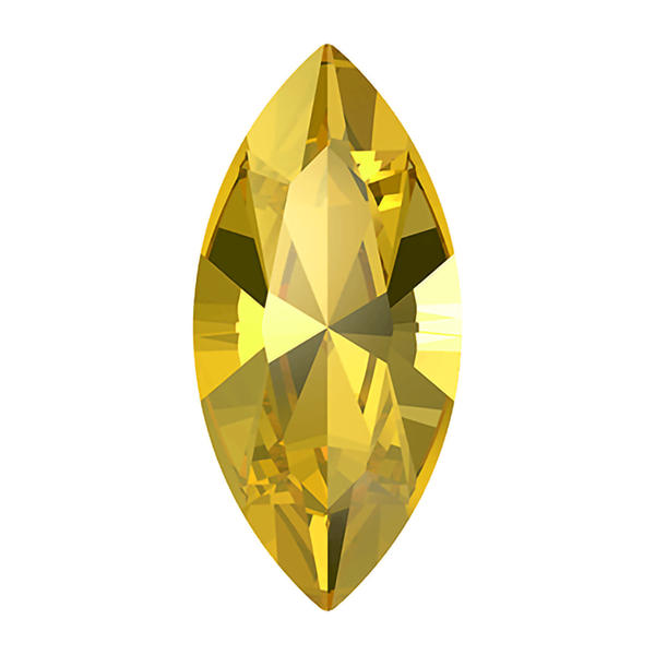 Swarovski Fancy Stones 4228 10 x 5 mm Light Topaz F
