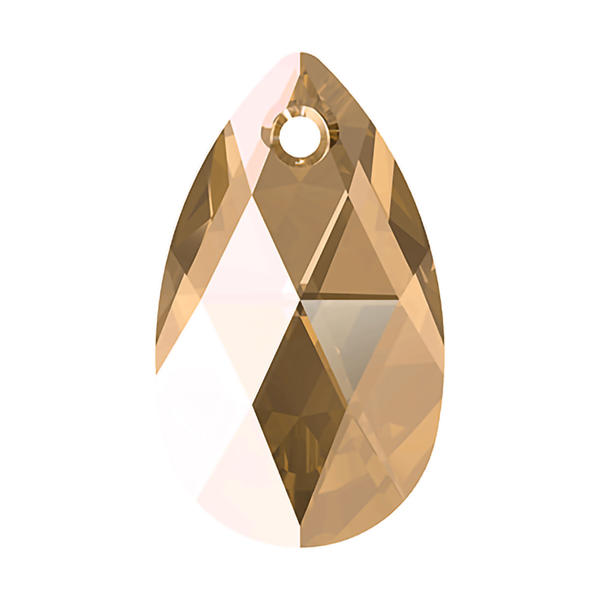 Swarovski Crystal Pendants 6106 16 mm Light Colorado Topaz