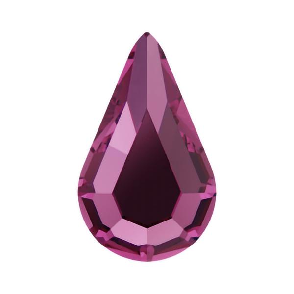 Swarovski Flatback Crystals 2300 8 x 4,8 mm Fuchsia F