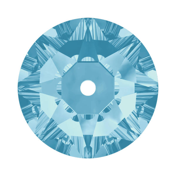 Swarovski Sew-on Crystals 3188 4 mm Aquamarine F