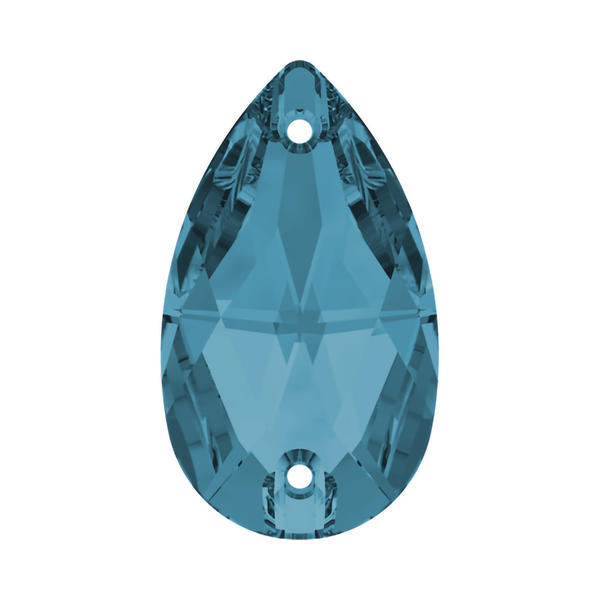 Swarovski Sew-on Crystals 3230 23 x 13,8 mm Aquamarine F