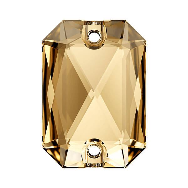 Swarovski Sew-on Crystals 3252 20 x 14 mm Crystal Golden Shadow F