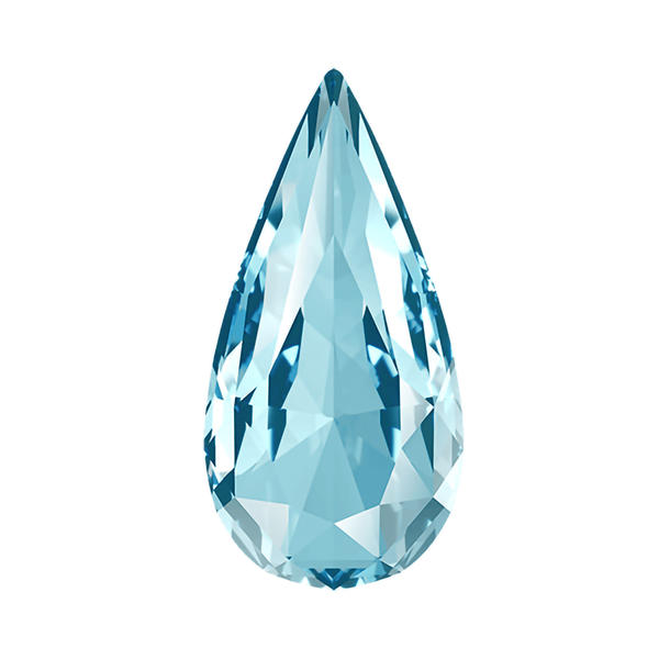 Swarovski Fancy Stones 4322 14 x 7 mm Aquamarine F