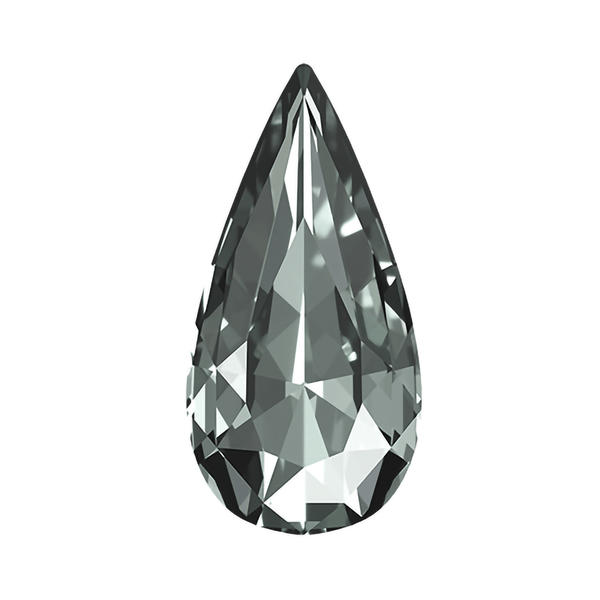 Swarovski Fancy Stones 4322 10 x 5 mm Black Diamond F
