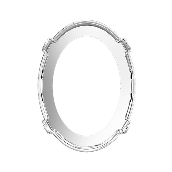 Swarovski Fancy Stone Settings 4122/S 18 x 13,5 mm Rhodium 3PH2OH