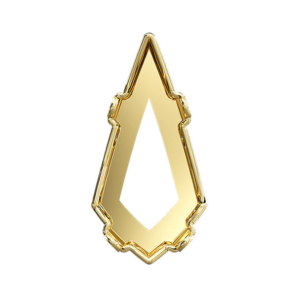 Swarovski Fancy Stone Settings 4731/S 10 x 5 mm Gold 3PH2O3