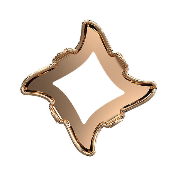 Swarovski Fancy Stone Settings 4485/S 6 mm Brass 3PH2OZ