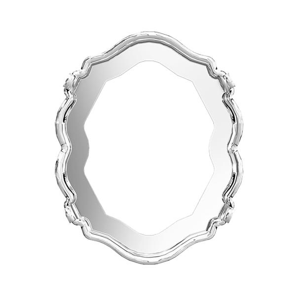 Swarovski Fancy Stone Settings 4142/S 10 x 8 mm Rhodium 3PH2OH