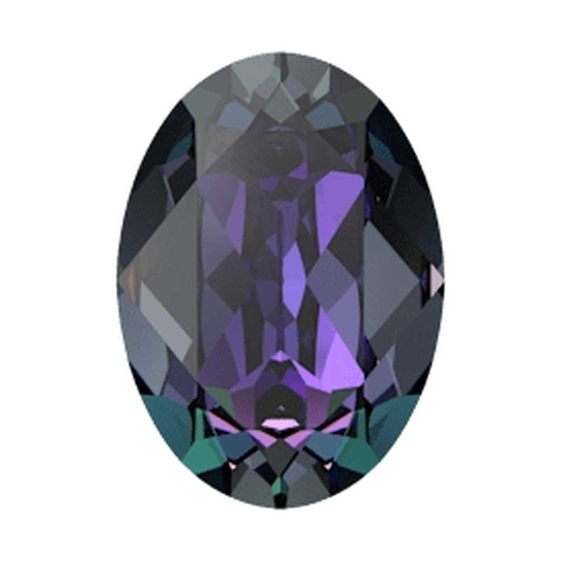 Swarovski Fancy Stones 4120 18 x 13 mm Crystal Heliotrope F