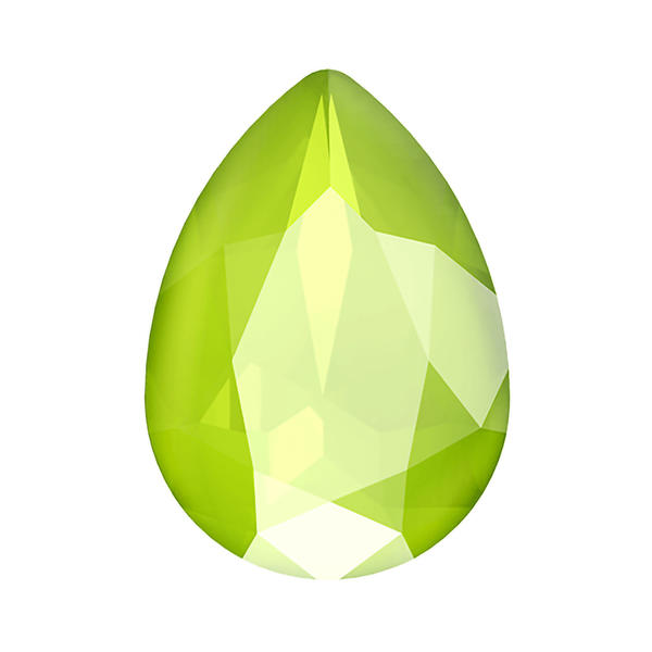 Swarovski Fancy Stones 4320 14 x 10 mm Crystal Lime_S