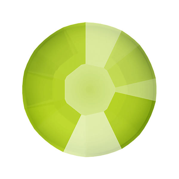 Swarovski Hotfix Crystals 2038 ss 10 Crystal Lime_S HFT