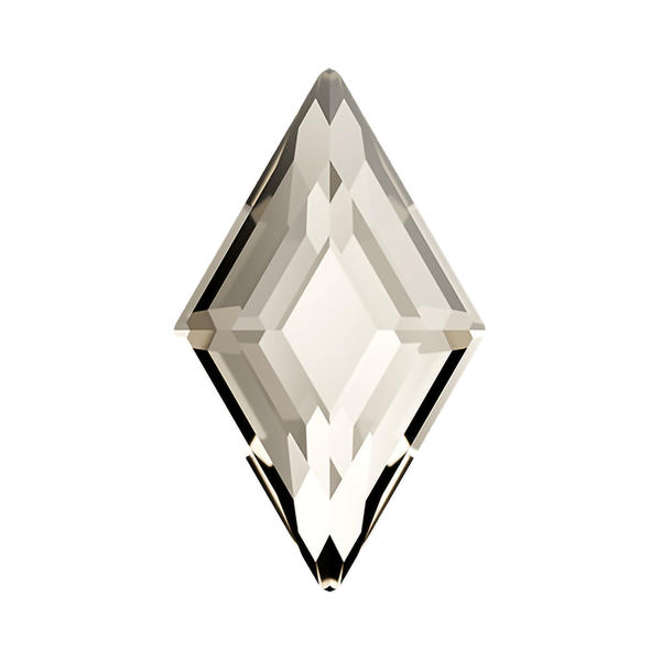 Swarovski Hotfix Crystals 2773 6,6 x 3,9 mm Crystal Silver Shade M HF