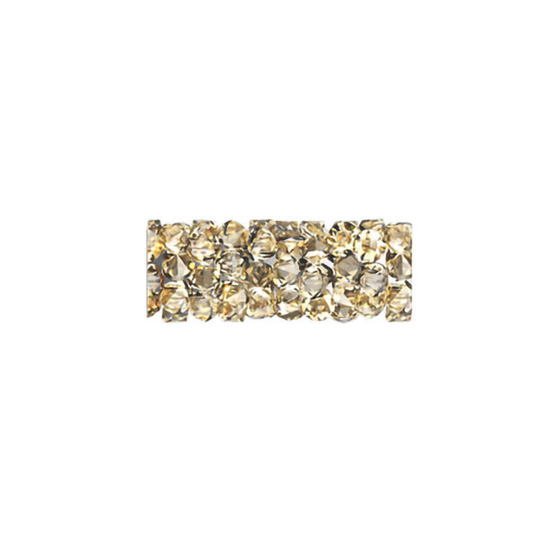 Swarovski Crystal Beads 5951 15 mm Crystal Golden Shadow